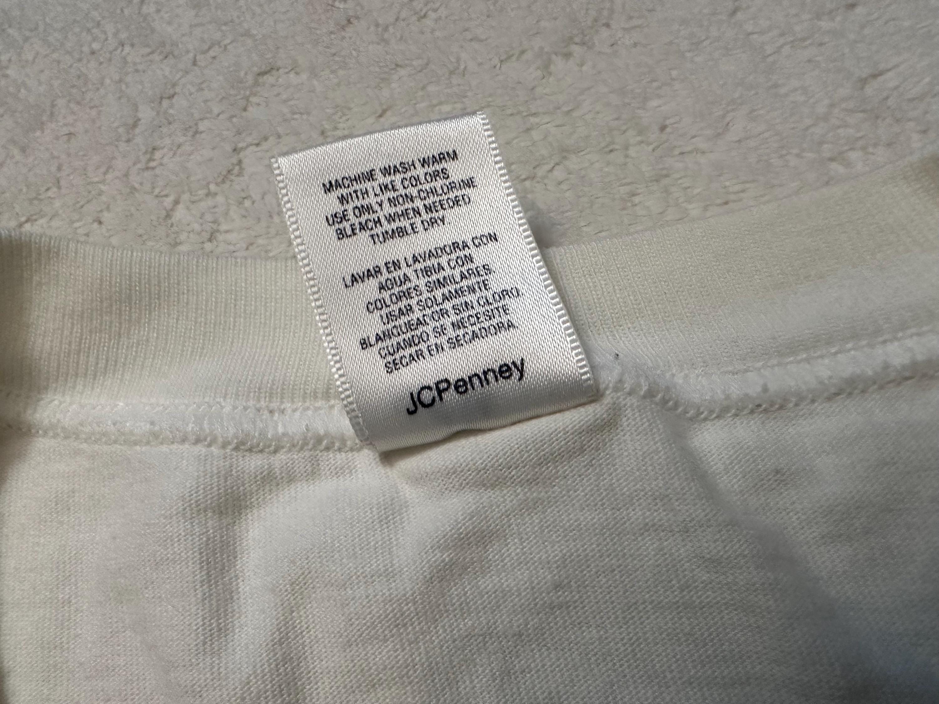 Vintage 1990s 90s Stafford JC Penney Blank Basic Single Stitch 