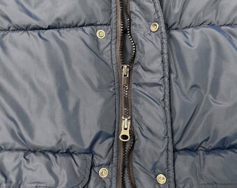 ジャケット・アウター 70s The North Face puffer down jacket Vintage 70s 80s Blue North Face Down Puffer Coat Mens M