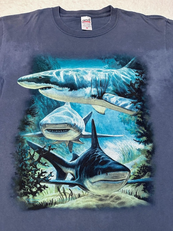 Vintage 2000s Y2K Aquarium Of The Pacific Long Beach Ocean Sharks