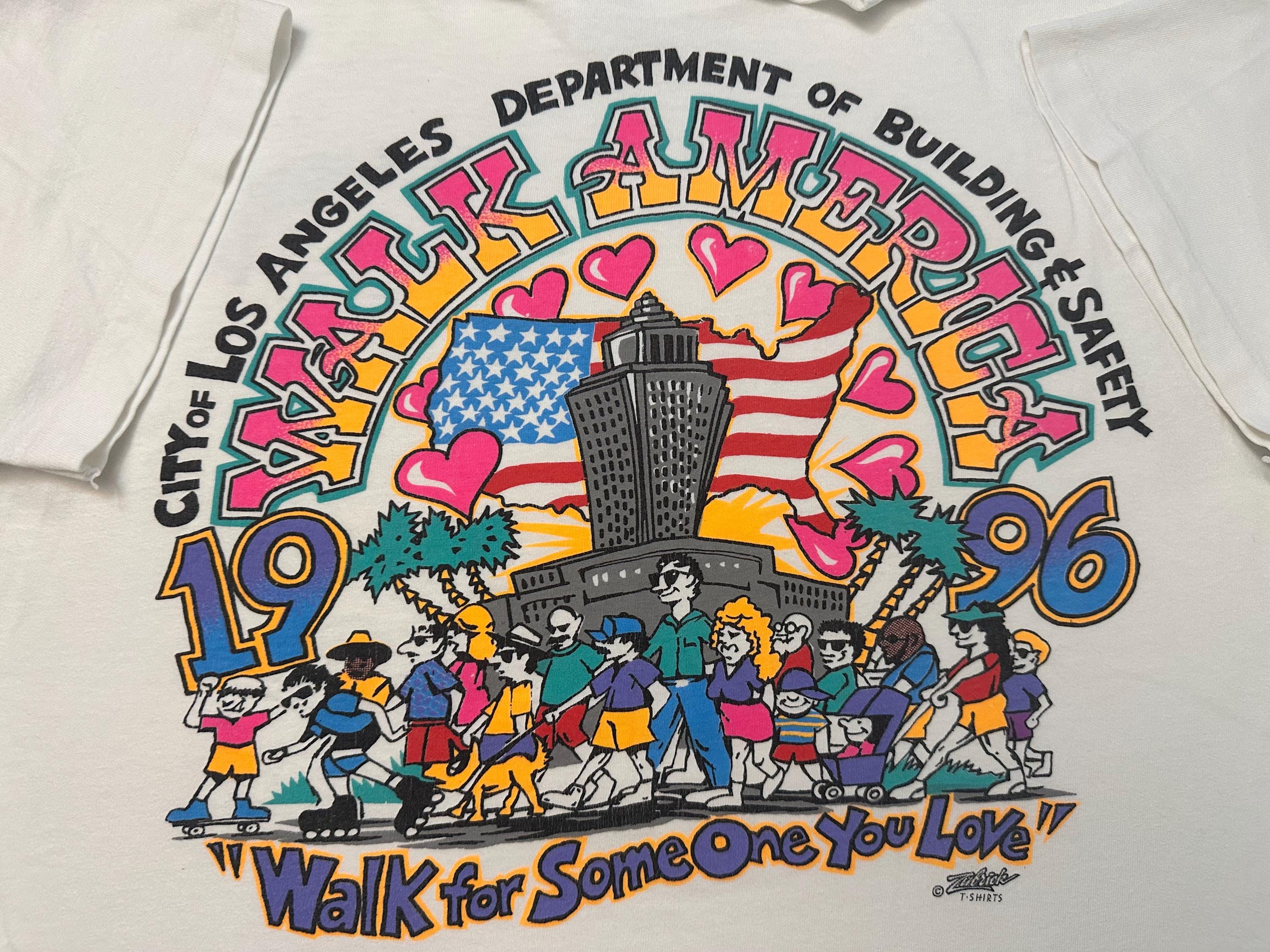Vintage 1990s 90s Walk America Los Angeles California Event Promo