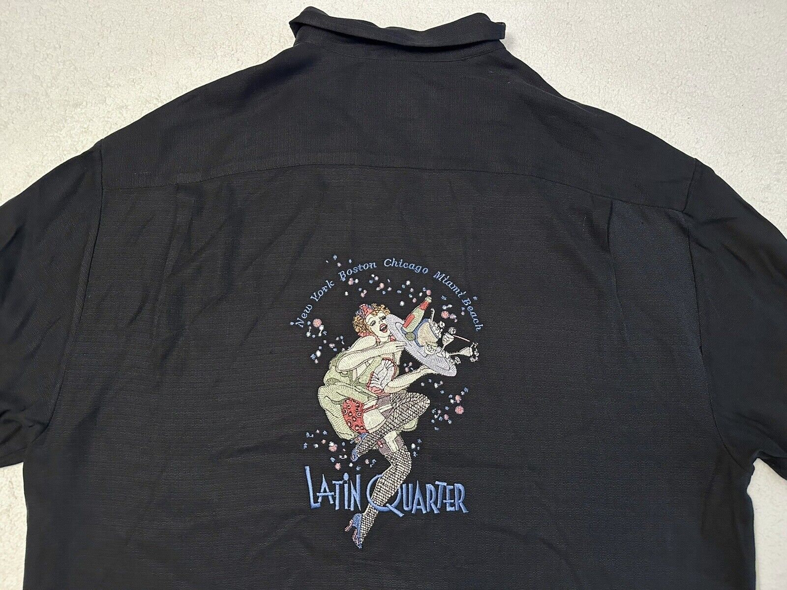 Vintage 2000s Nat Nast Limited Edition Latin Quarter Silk