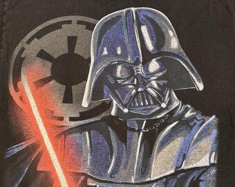 Vintage 2000s Y2K Star Wars Darth Vader All Over Print AOP Vintage 2000s Y2K Star Wars Darth Vader All Over Print AOP