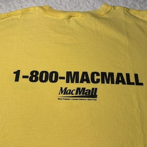 Vintage 1990s 2000s MacMall Internet Technology Computer Tech Promo T-shirt, XL