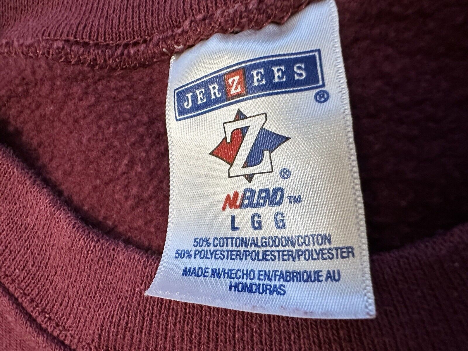 Vintage 2000s Y2K Jerzees Nublend Blank Basic Streetwear 