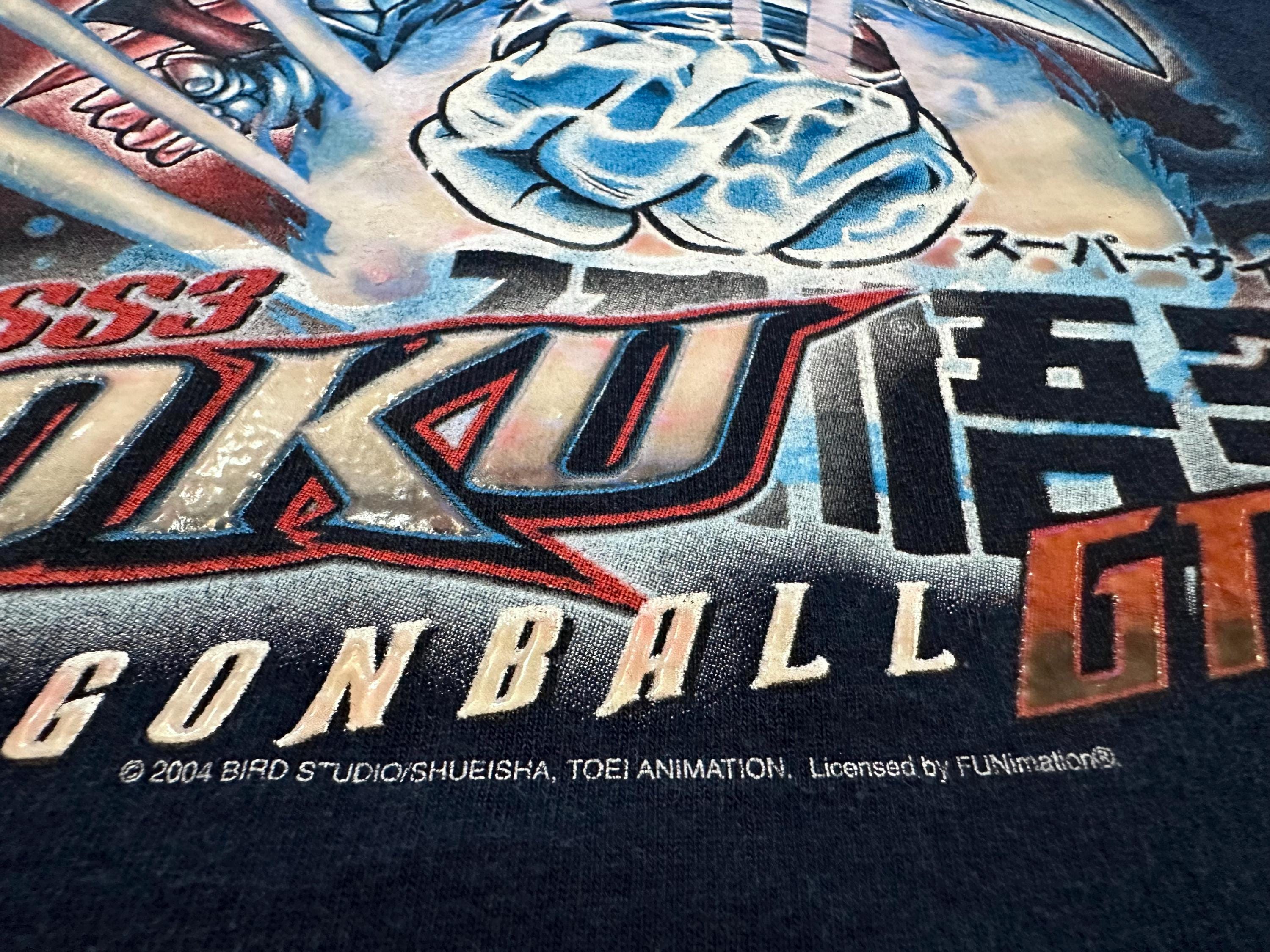 Vintage 2000s Y2K 2004 Dragon Ball Z Streetwear Anime