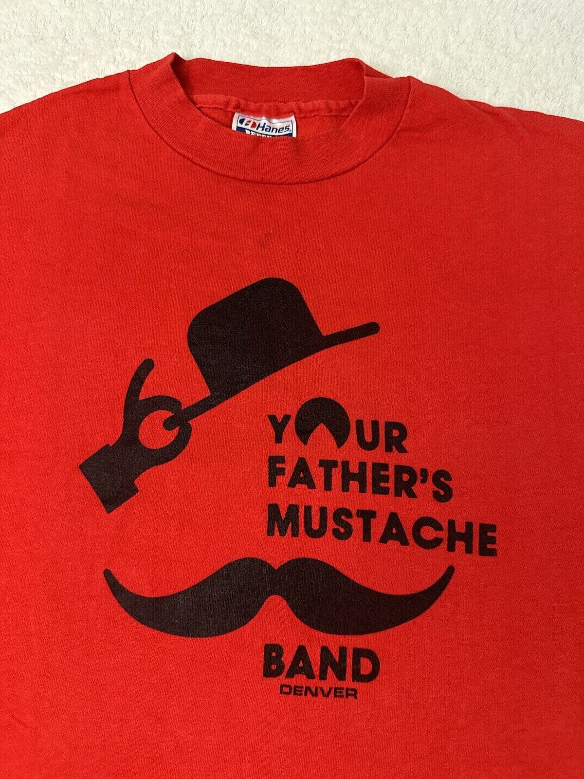 Vintage 1980s 80s Your Father's Mustache Denver Dixie Swing