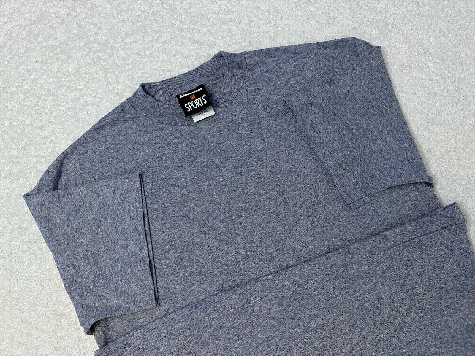 Vintage 1990s Signal Sport Made in USA Blank Basic Heather Vintage 1990s Signal Sport Made in USA Blank Basic Heather