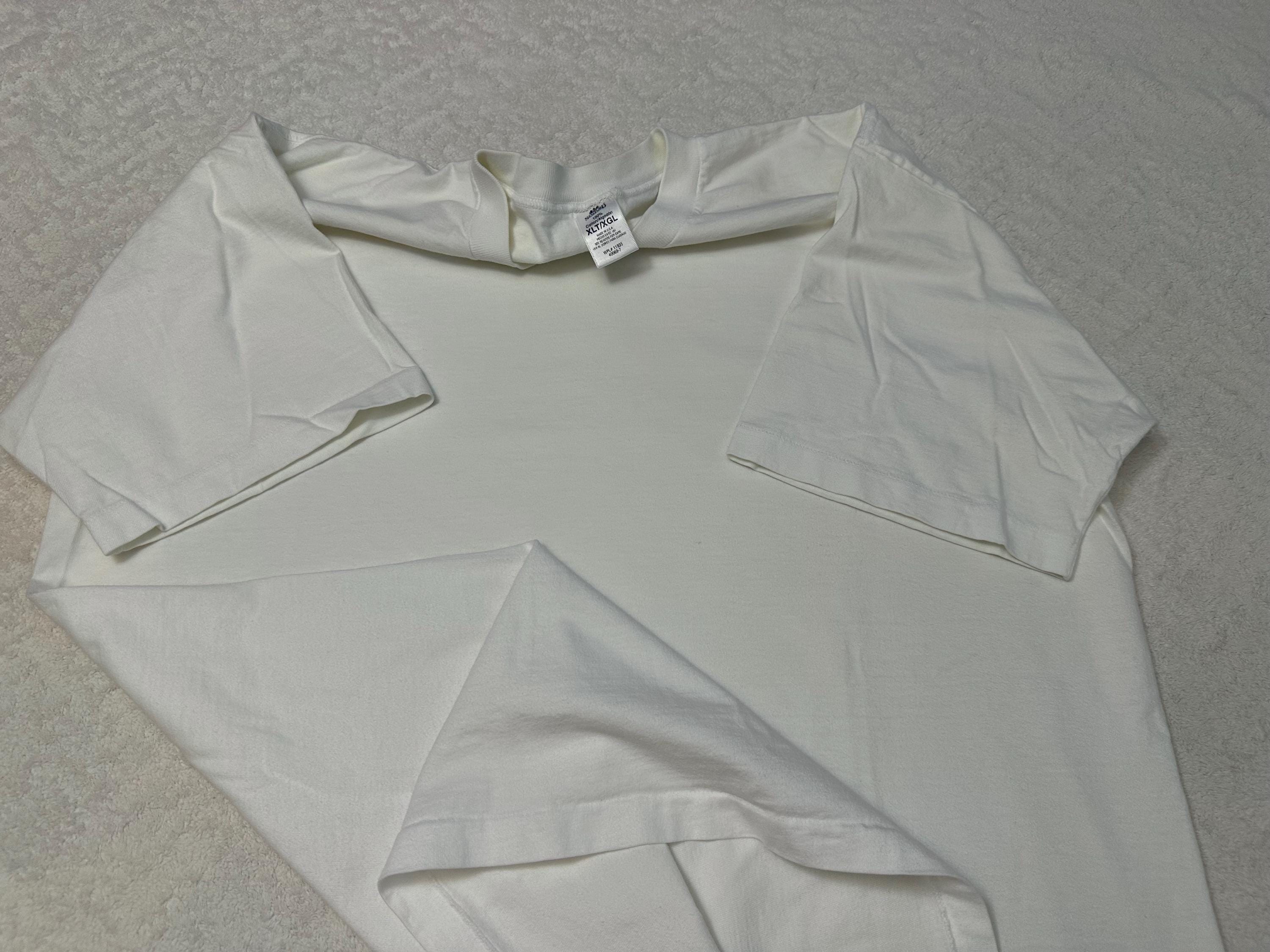 Vintage 1990s 90s Stafford JC Penney Blank Basic Single Stitch 