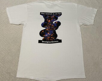 Vintage 1990s 90s Fractal Designer Genes 3D Computer Art Genetics