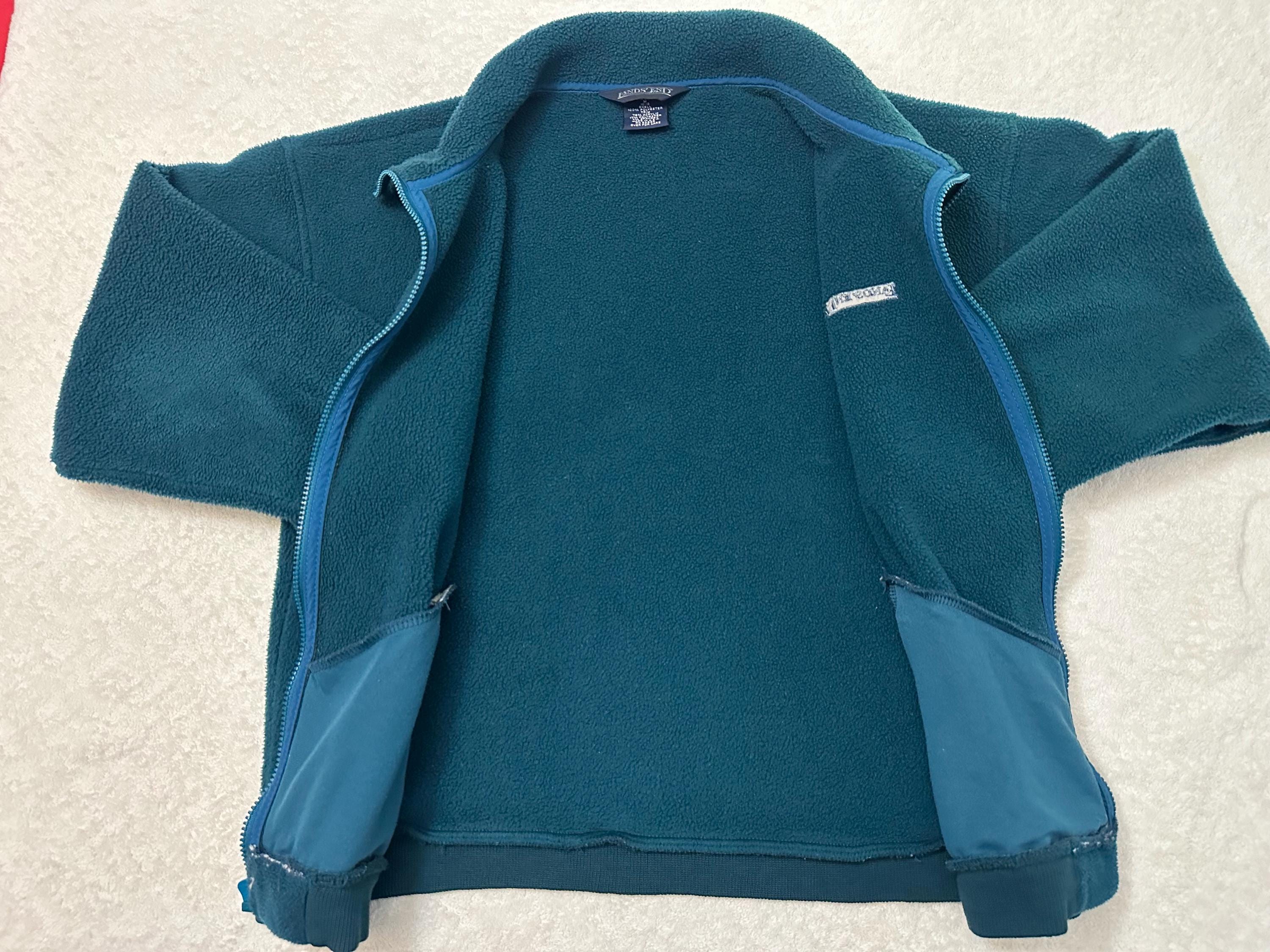 Vintage 1980s 1990s Lands End Made in USA Polartec Zip up Vintage 1980s 1990s Lands End Made in USA Polartec Zip up