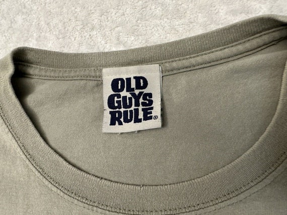Vintage 2000s Y2K Old Guys Rule Golf Swing Golfing Golfer Humor T-Shirt, XL XXL View 6