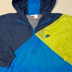 ジャケット・アウター 90s NIKE Half Zip Anorak Hoodie VTG 1997 Nike ACG STORM-Fit Windbreaker 1/2 Zip Anorak