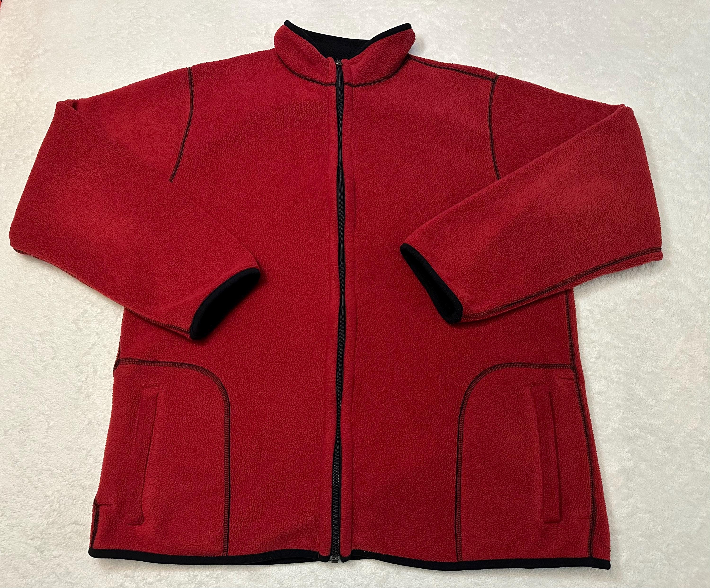 Vintage 1990s 90s 2000s Y2K Lands End Double Layer Reversible 