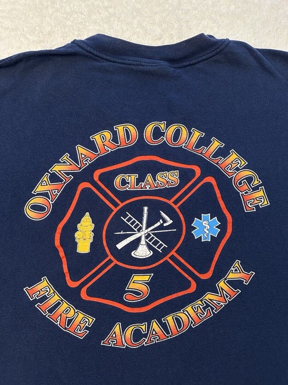 Buy Vintage 1990s 90s 1999 Oxnard College Fire Academy Class 5 