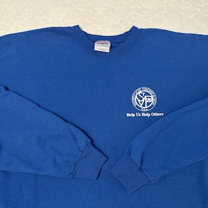 Vintage 1990s 2000s Sociedad de San Vicente de Paul Organización Sudadera, L XL