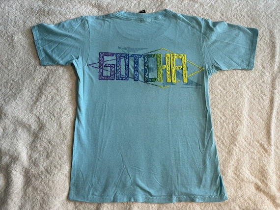 Vintage 1989 1980s 80s Gotcha Sportswear Surf Sur… - image 2