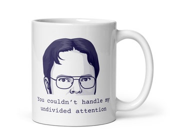 The Office - Dwight Schrute - Undivided Attention mug