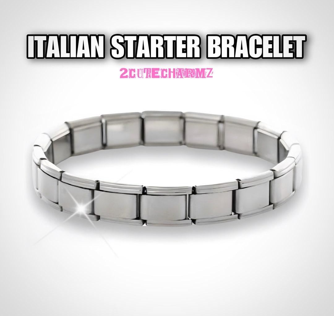 Italian Charm Starter Bracelet Italian Charm Starter, Italian Charms ...