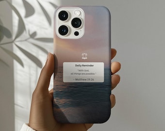 Christliche Bibel-Vers-Tough Cases, tägliche Erinnerung Glaube Telefon-Hülle Psalmen-Vers, Bibel-Vers-Telefon-Abdeckung, religiöse iPhone Hülle,
