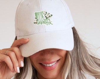 Louisiana State Flower Dad Hat Magnolia Floral Hat Regali di compleanno Regali per lei