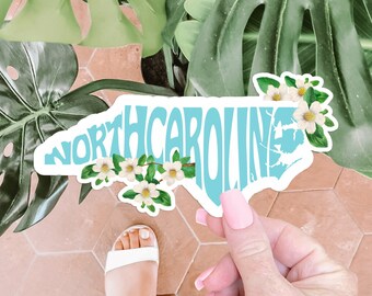Dogwood North Carolina State Flower Sticker North Carolina Sticker Water Bottle Stickers Car Stickers