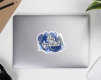 Stay Hydrated Sticker Water Bottle Stickers Hydrate Sticker Summer Stickers