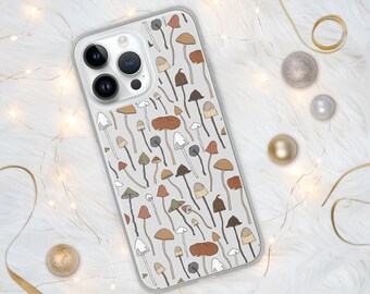 Mushroom iPhone Case, Mushroom Phone Case, Cottagecore Phone Case, Gifts for Her