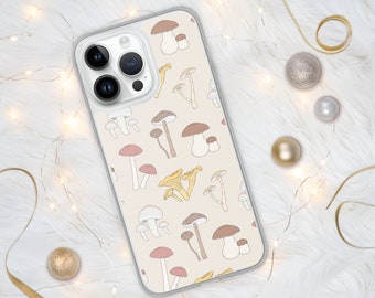 Mushroom Cottagecore iPhone Case, Gifts for Her, Cottagecore Phone Case, Mushroom Phone Case