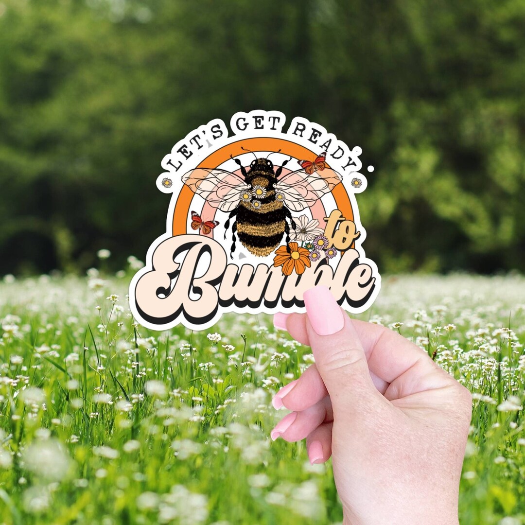 Bumble Bee Sticker for Laptop Sticker for Water Bottle Sticker Birthday ...