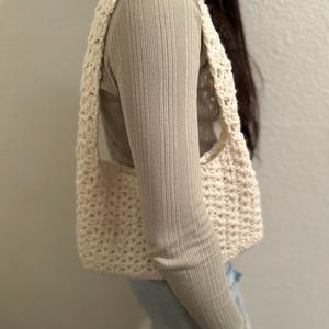 Cute crochet shoulder bag