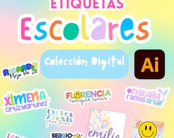 Ready-to-use school stickers