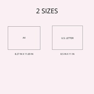 May include: Two paper sizes are shown: A4, which is 8.27 inches by 11.69 inches, and U.S. Letter, which is 8.5 inches by 11 inches.