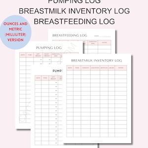 Baby Muttermilch Pump-Tracker Still-Tagebuch Still-Tagebuch für Milchspende-Tracker