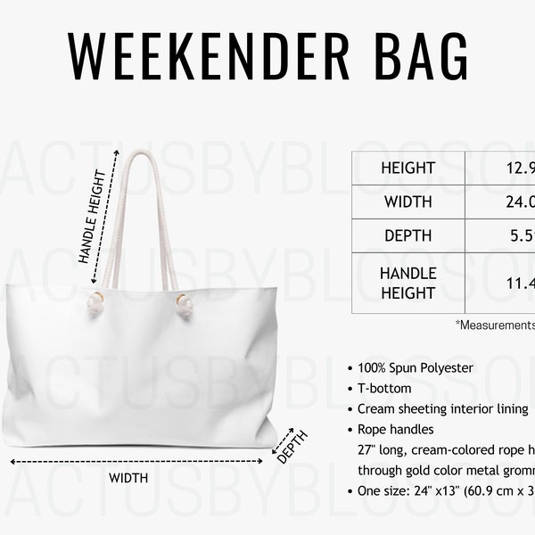 Weekender Bag - Etsy