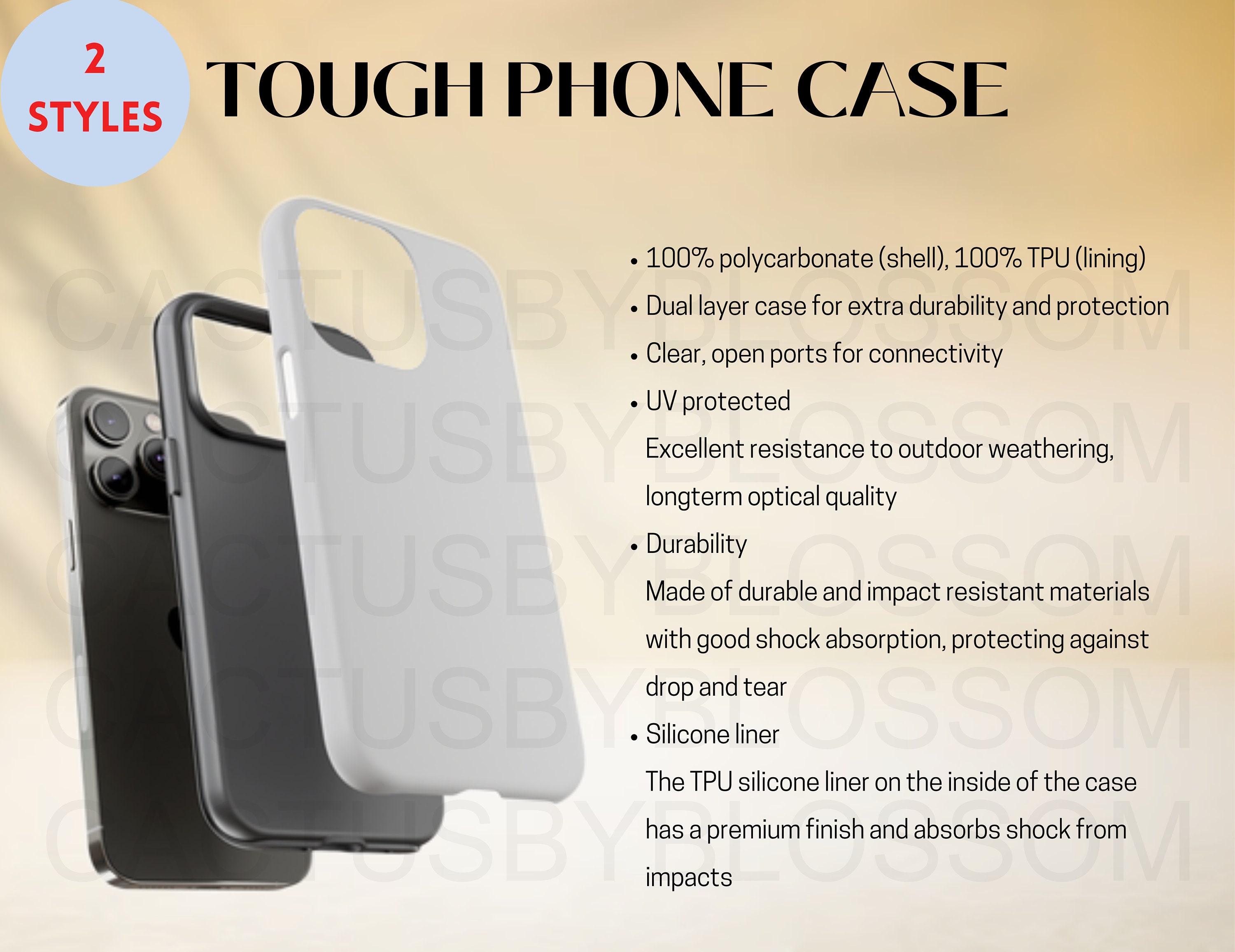 2 Size Chart Tough Phone Case Mockup Chart Phone Case Sizing Chart Etsy