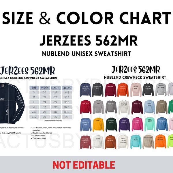 Jerzees 562 - Etsy