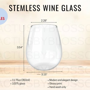 2 Tabela rozmiarów 11,75 oz. Makieta kieliszka do wina bez nóżki Etsy narzędzie Tabela rozmiarów AOP Makieta Etsy Lista makiet Printify POD szklanka do picia nowy sprzedawca