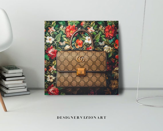 Gucci flower pouch sale