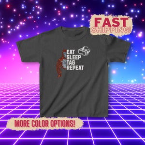 Gorilla Tag Eat Sleep Tag Shirt, Gorillatag Gifts, Kid Gorilla Tag Tshirt Gorilla Tag Party, Gorilla Tag Birthday Monke Gorilla Tag VR Gift