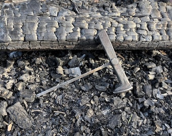 Hand Forged Railroad Spike Screwdriver