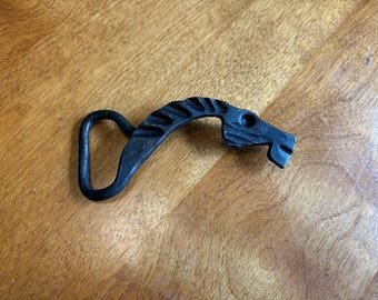 Hand Forged Horse Head Belt Buckle