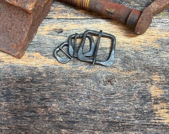 Hand Forged Bar Style Belt Buckle