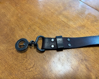 Hand Forged Bottle Opener Belt Buckle