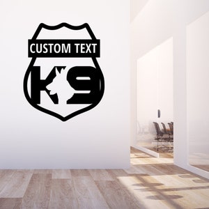 K-9 Badge- Dxf/Svg DIGITAL FILE