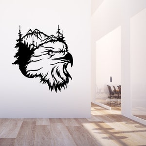 Eagle Mountain Scene Sign- Dxf/Svg DIGITAL FILE
