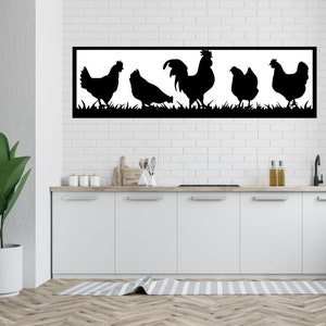 Pollo y Gallo-Dxf/Svg ARCHIVO DIGITAL