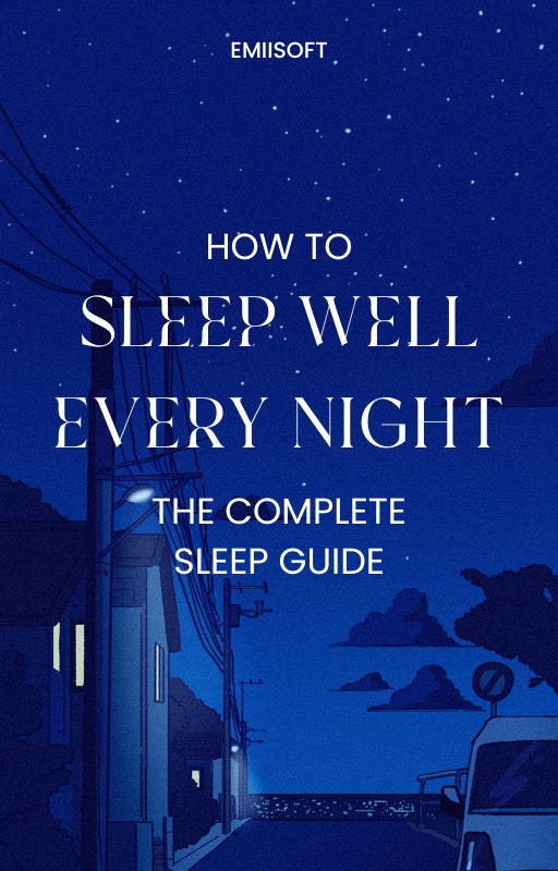 how-to-sleep-well-every-night-the-complete-sleep-guide-etsy