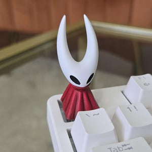Needle - Hollow Knight Keycap - Hand Painted, Cute Keycap Designs, Cherry MX