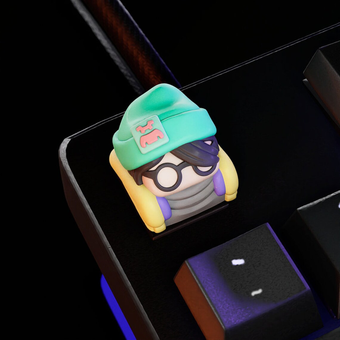 Valorant Keycaps Hand Painted Cute Keycap Designs Cherry Etsy Australia