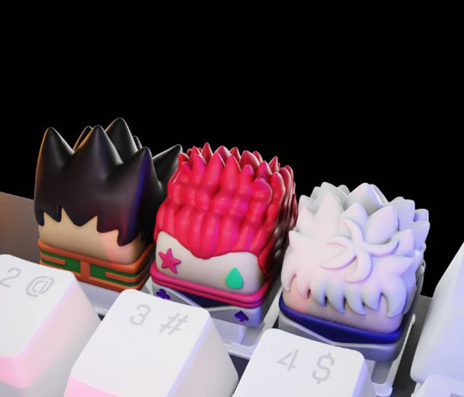 Hunters Keycaps Hand Painted Cute Keycap Designs Cherry MX Etsy